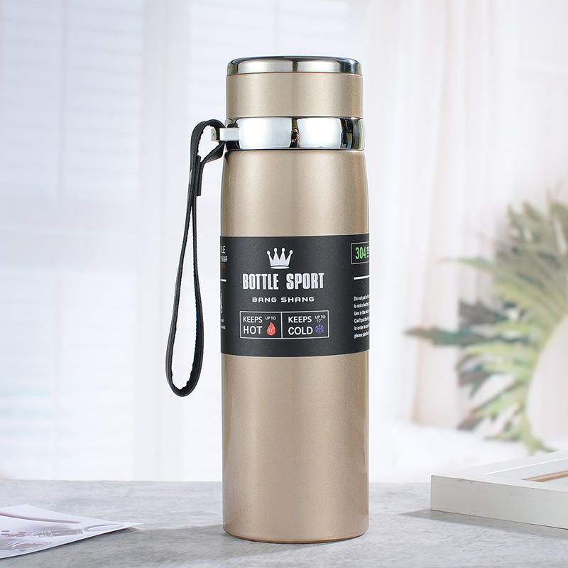 1000ml Slim Stainless Steel Water Bottle | Insulated Travel Flask - Ashcart