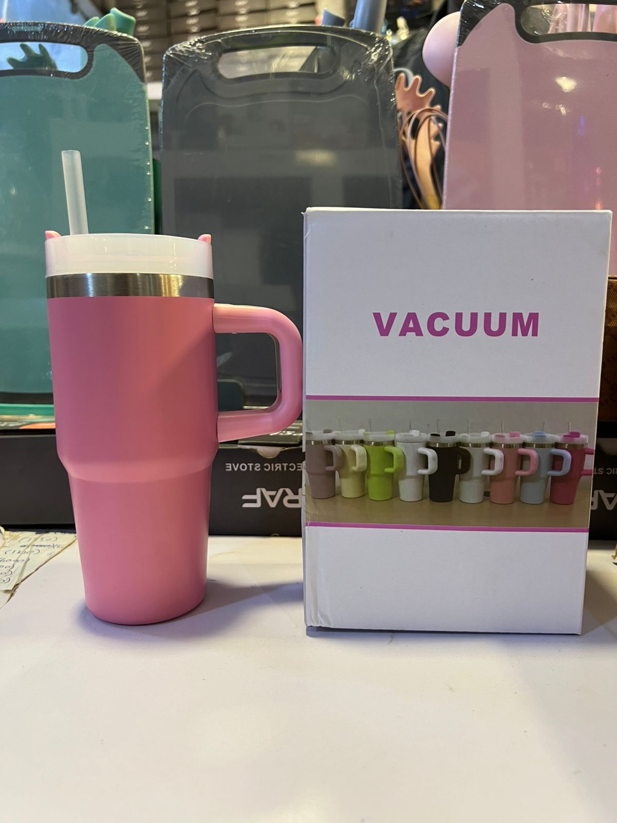 480ml Mini Insulated Tumbler | Stainless Steel Travel Mug with Straw - Ashcart