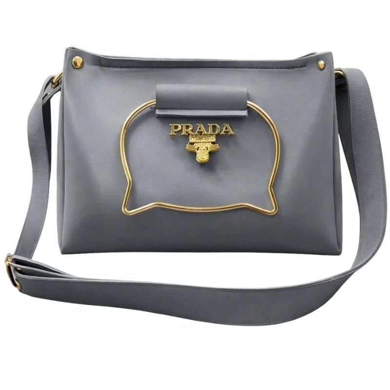 Gray Elegant Cat Handle Handbag for Girls & Ladies | Crossbody Shoulder Bag - Ashcart