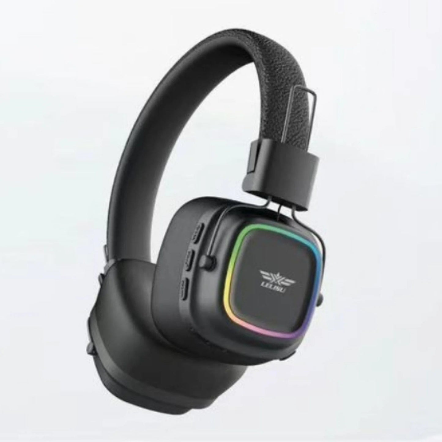 Lelisu LS-258 Stereo Headphones - Premium RGB LED Wireless Headset with Type-C - Ashcart