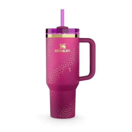 Limited Edition Star Pink Barbie Stanley H2.0 Tumbler | 1.18L Quencher - Ashcart